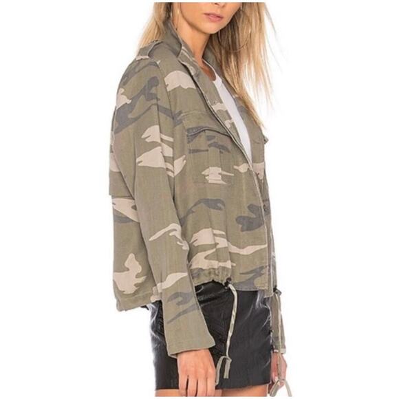 Rails Maverick Sage Camo Military/Bomber Style Jacket women's size S - Picture 13 of 14